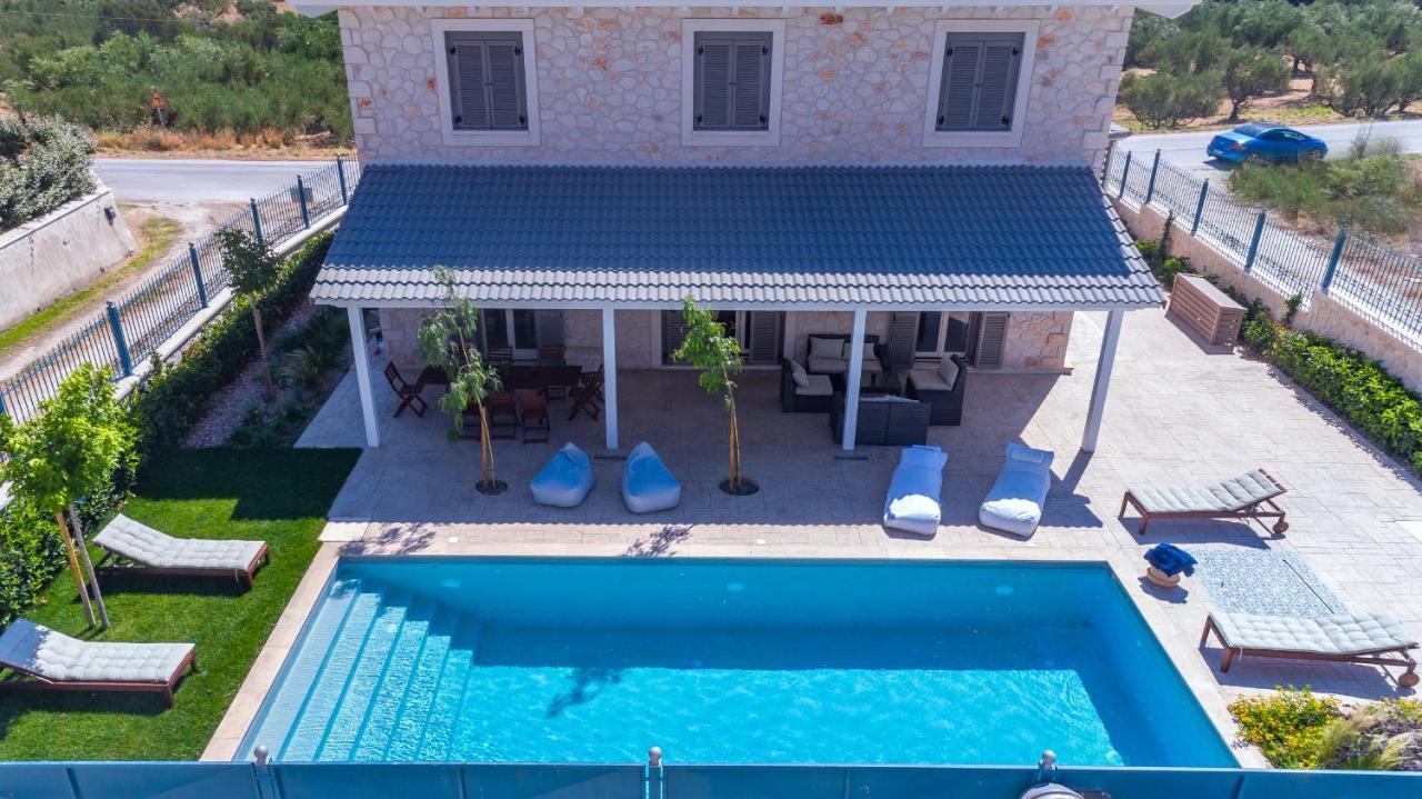 Zante Soleil - High-End Stone Villa With Swimming Pool Lagopodhon Extérieur photo