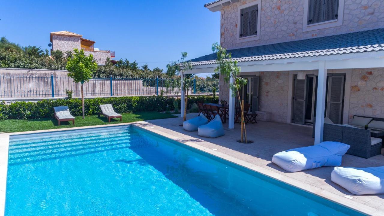 Zante Soleil - High-End Stone Villa With Swimming Pool Lagopodhon Extérieur photo