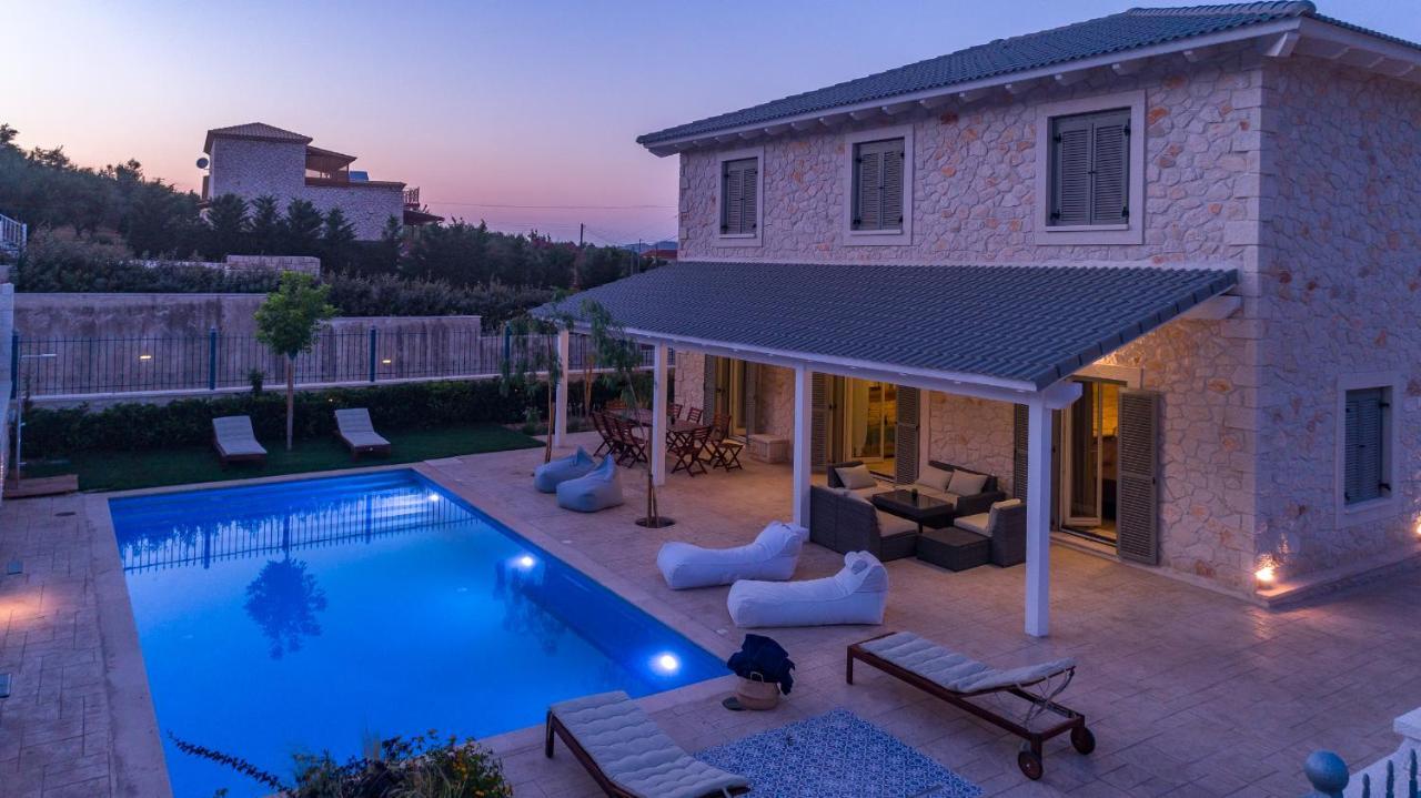 Zante Soleil - High-End Stone Villa With Swimming Pool Lagopodhon Extérieur photo
