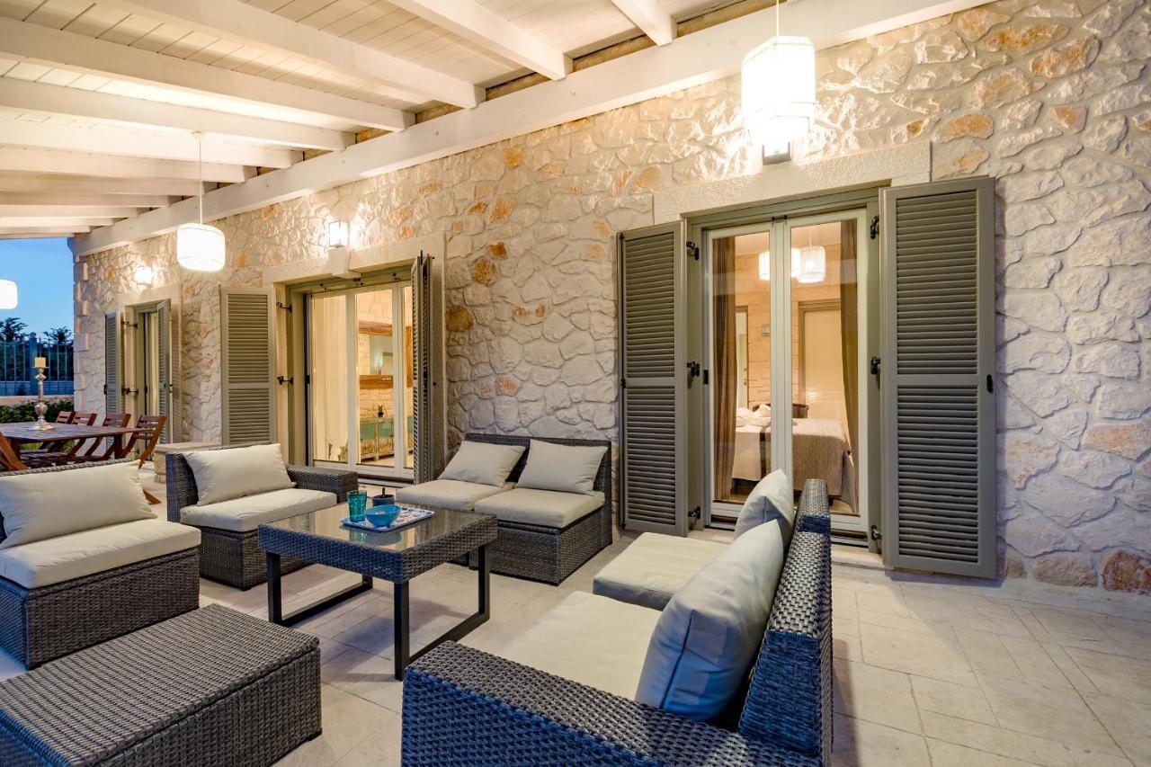 Zante Soleil - High-End Stone Villa With Swimming Pool Lagopodhon Extérieur photo